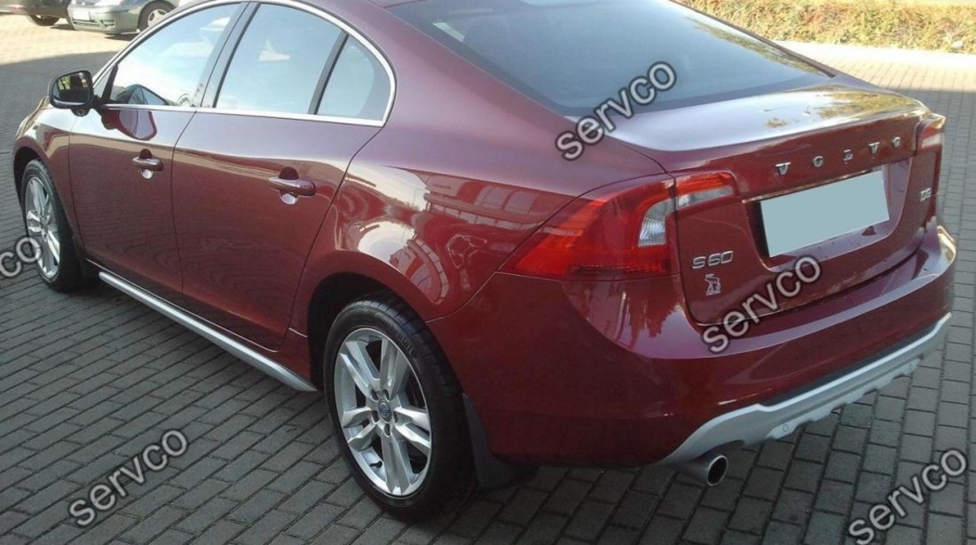 Prelungire spoiler tuning sport bara spate Volvo S60 R Design ver1