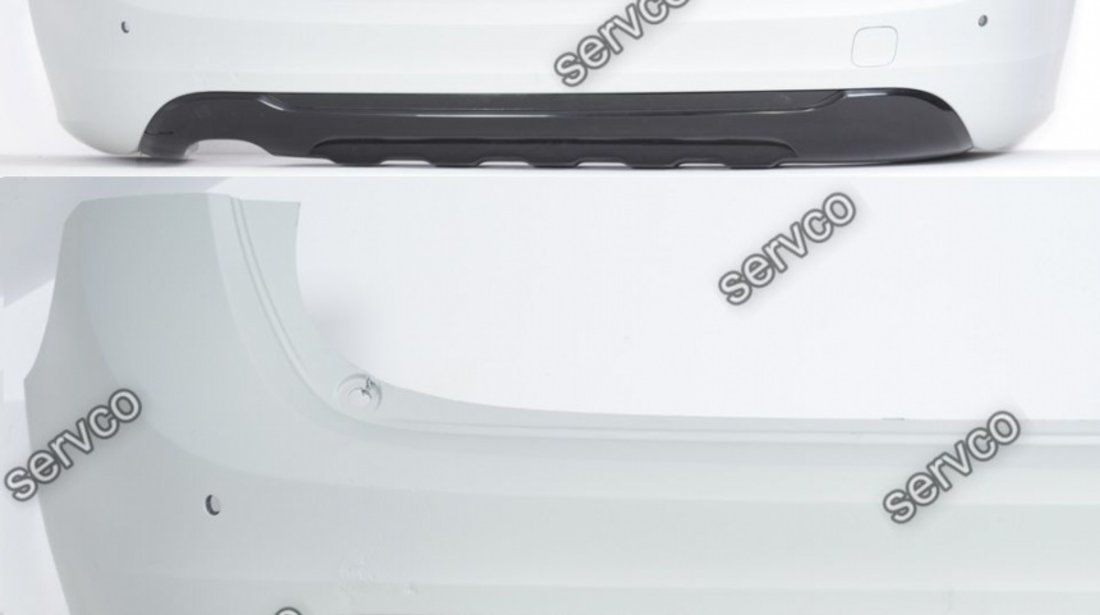 Prelungire spoiler tuning sport bara spate Volvo S60 R Design ver1