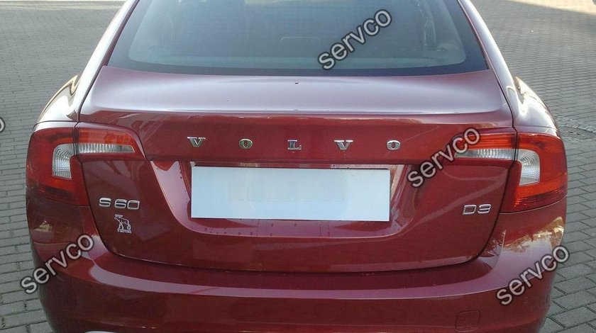 Prelungire spoiler tuning sport bara spate Volvo S60 R Design ver1