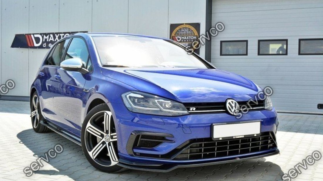 Prelungire tuning bara fata Volkswagen Golf 7 Mk VII R Facelift 2017-2019 v17