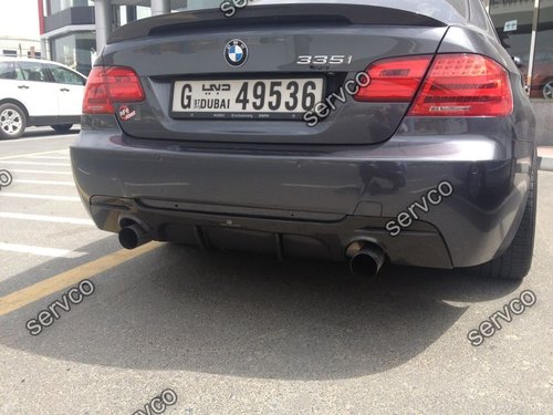 Prelungire tuning bara spate difuzor evacuare BMW E92 E93 M3 335 Mtech Aero v2
