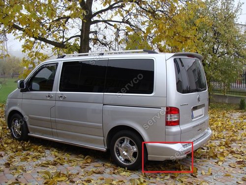 Prelungire tuning bara spate VW T5 Transporter Multivan Caravelle ver1