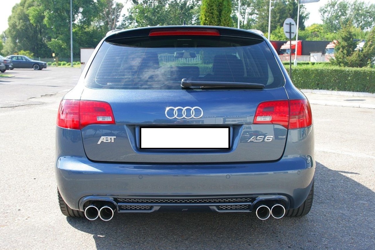 Prelungire tuning haion eleron sport Audi A6 C6 Allroad ABT Sline S6 2006-2011 v2