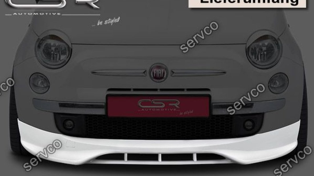 Prelungire tuning sport bara fata Fiat 500 CSR FA177 2007-2018 v1