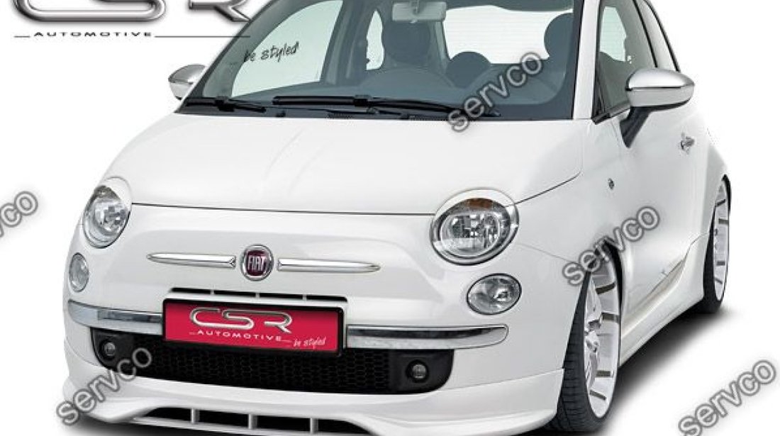 Prelungire tuning sport bara fata Fiat 500 CSR FA177 2007-2018 v1