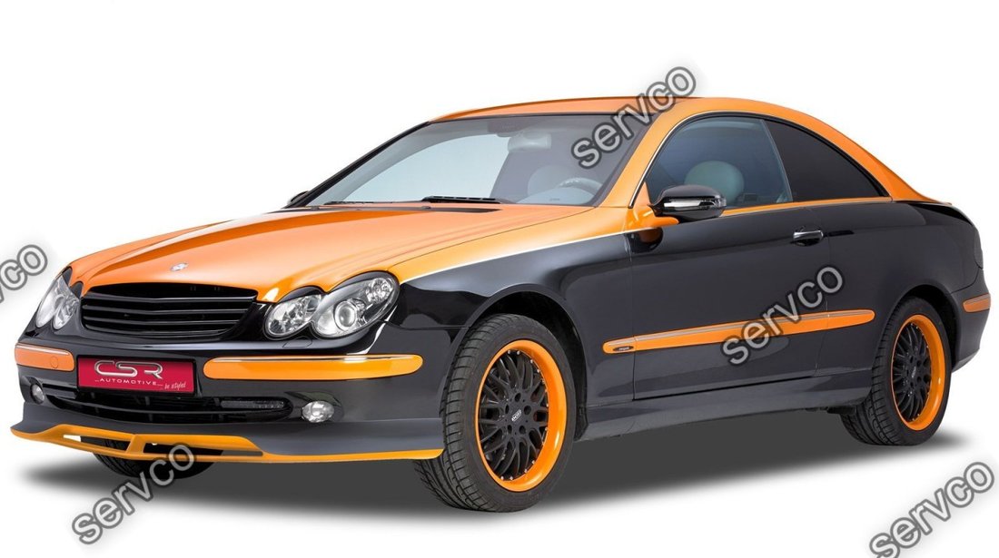 Prelungire tuning sport bara fata Mercedes CLK Class W209 CSR FA230 2002-2005 v2