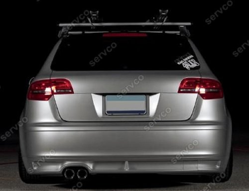 Prelungire tuning sport bara spate Audi A3 8P Sportback Votex 2005-2008 v1