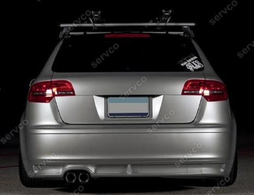Prelungire tuning sport bara spate Audi A3 8P Sportback Votex 2005-2008 v1