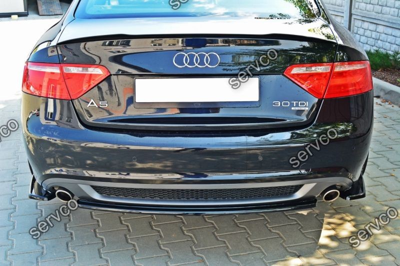 Prelungire tuning sport bara spate Audi A5 8T S-LINE 2007-2011 v2