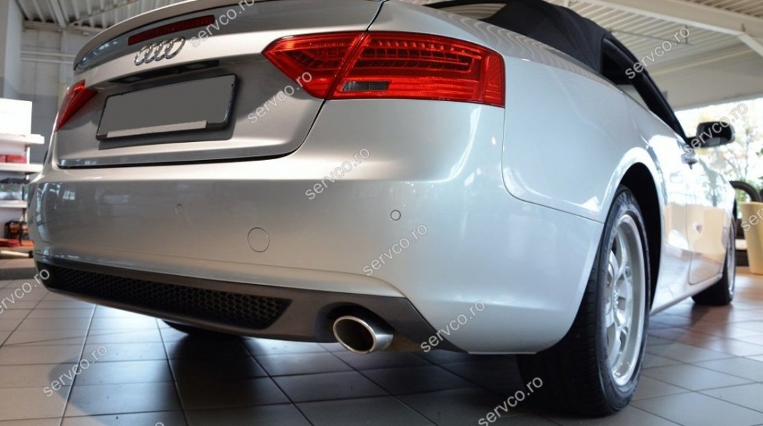 Prelungire tuning sport bara spate Audi A5 Coupe S5 RS5 Sline Facelift 2012-2015 v1