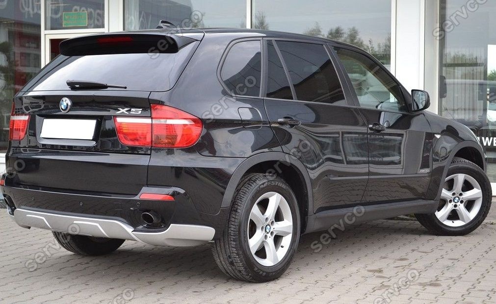 Prelungire tuning sport bara spate BMW X5 E70 Aero Pachet M Tech Performance v1