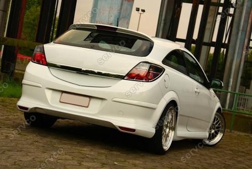 Prelungire tuning sport bara spate Opel Astra H GTC Opc Line 2004-2010 v1