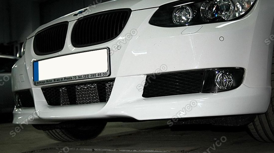 Prelungire tuning sport difuzor fusta extensie lip bara fata BMW E93 Hartge 2006-2012 ver3