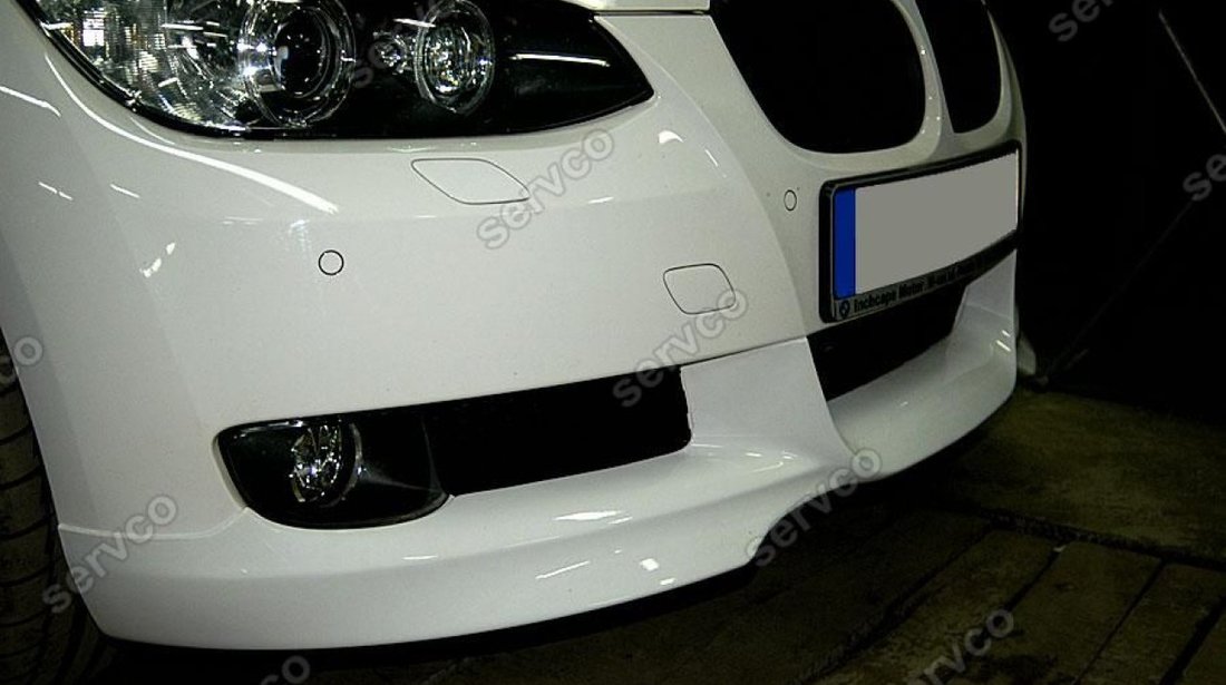 Prelungire tuning sport difuzor fusta extensie lip bara fata BMW E93 Hartge 2006-2012 ver3