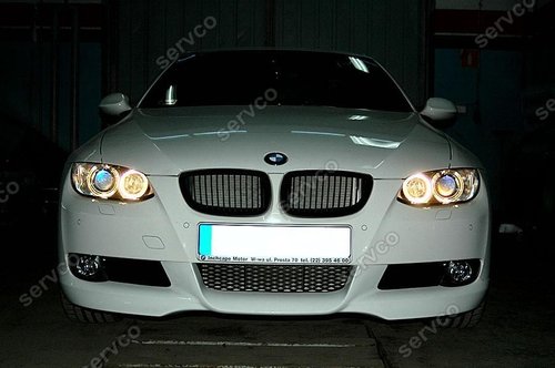 Prelungire tuning sport difuzor fusta extensie lip bara fata BMW E93 Hartge 2006-2012 ver3
