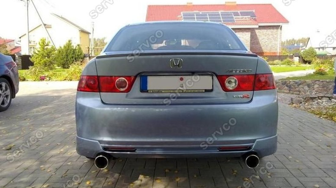 Prelungire tuning sport spoiler bara spate Honda Accord Type R 2002-2007 v1