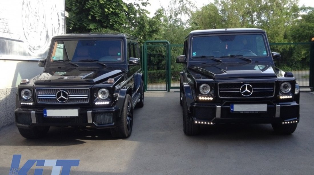 Prelungiri Aripi Extensii Aripi Mercedes W463 G-Class (1989-up) AMG Design (Polipropilen)