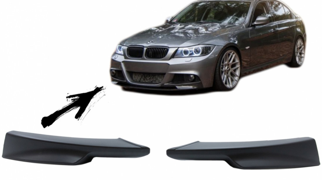 Prelungiri Bara Fata compatibil cu BMW Seria 3 E90 E91 LCI (09.2008-2011) M-Tech Look FLSBME90LCIMT