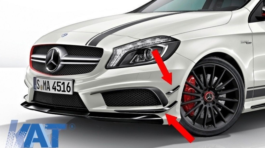 Prelungiri Bara Fata compatibil cu Mercedes A-Class W176 (2012-08/2015) A45 Design