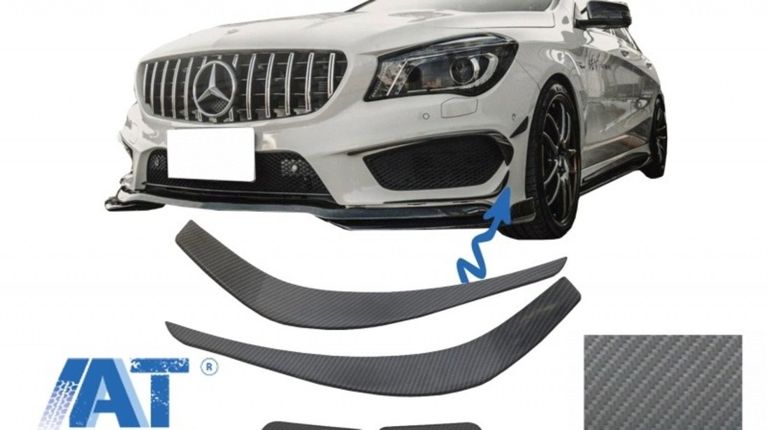 Prelungiri Bara Fata compatibil cu MERCEDES Benz CLA W117 C117 X117 (2013-2016) CLA45 A-Design Carbon Film Coating