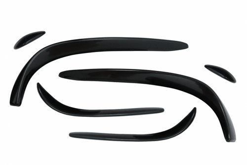Prelungiri Bara Fata compatibil cu Mercedes C-Class W205 S205 C205 A205 (2015-2018) C43 Design Negru...