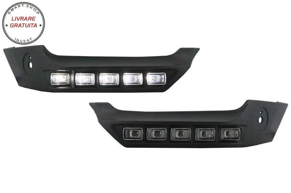 Prelungiri Bara Fata LED DRL Mercedes G-Class W463 (1989-up)- livrare gratuita