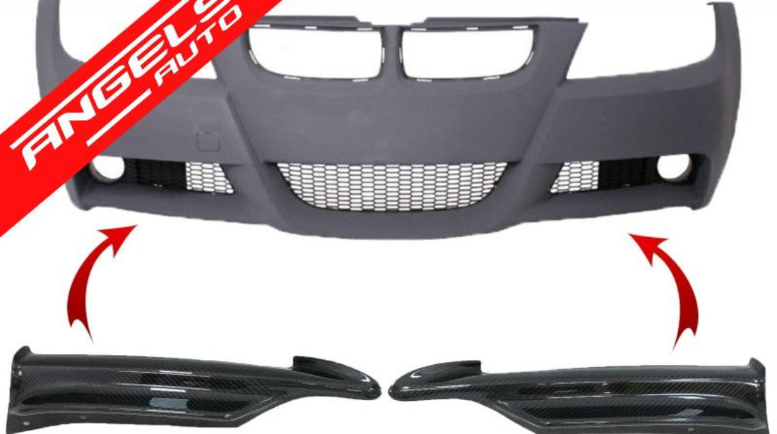 Prelungiri BMW 3 Series E90 E91 (2005-2008) Bara Fata M-tech Carbon