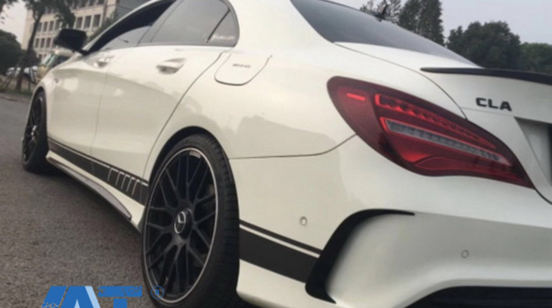 Prelungiri Extensii Bara Spate compatibil cu Mercedes CLA W117 C117 X117 (2013-2018) CLA45 Design