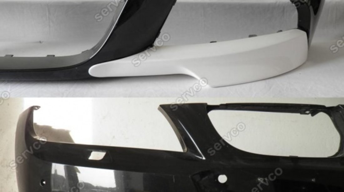 Prelungiri flapsuri splittere bara fata BMW E91 facelift LCI pt bara pachet M tech Aerodynamic v4