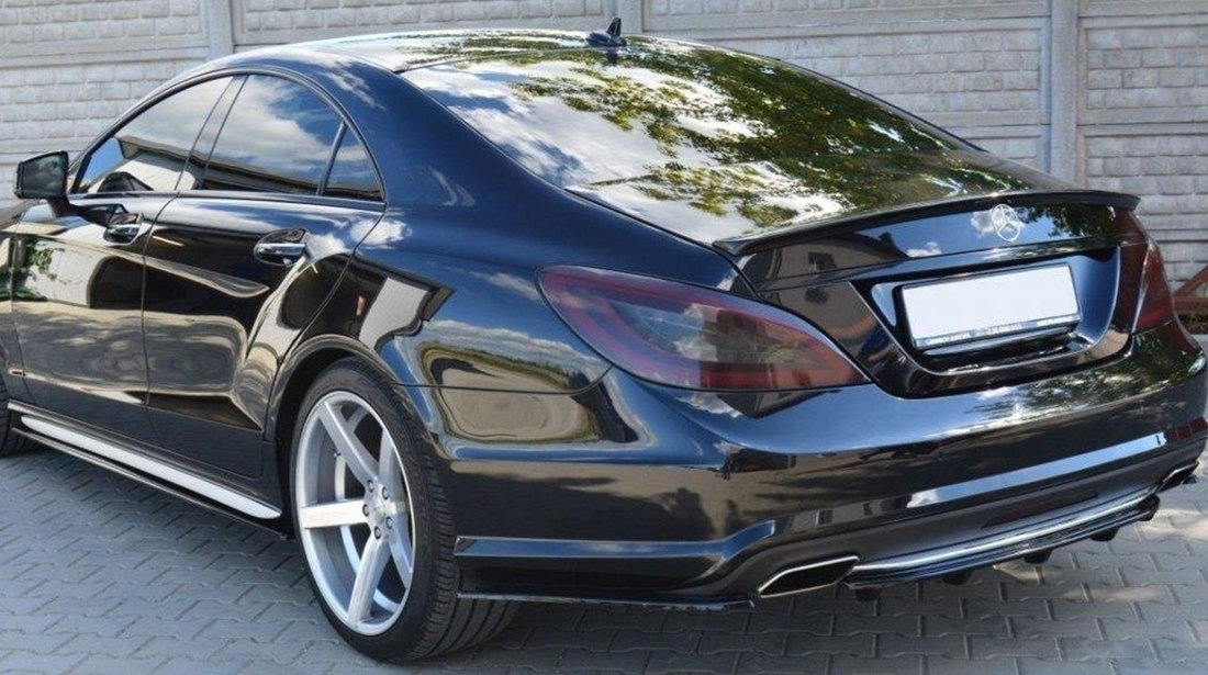 Prelungiri Laterale bara spate compatibile cu Mercedes-Benz CLS C218 (11-14) Maxton Design