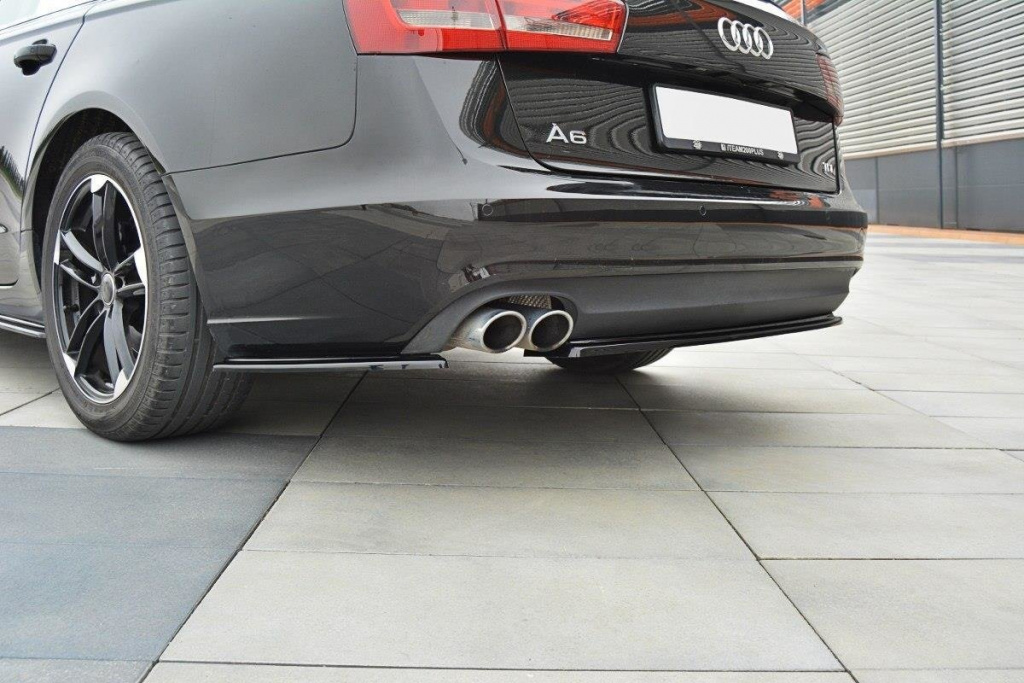Prelungiri Spate Splitere laterale Audi A6 C7 AU-A6-C7-AV-RSD1T