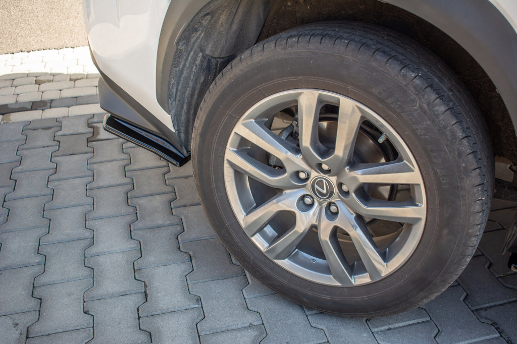 Prelungiri Spate Splitere laterale Lexus NX Facelift(Hybrid) LE-NX-1F-H-RSD1G