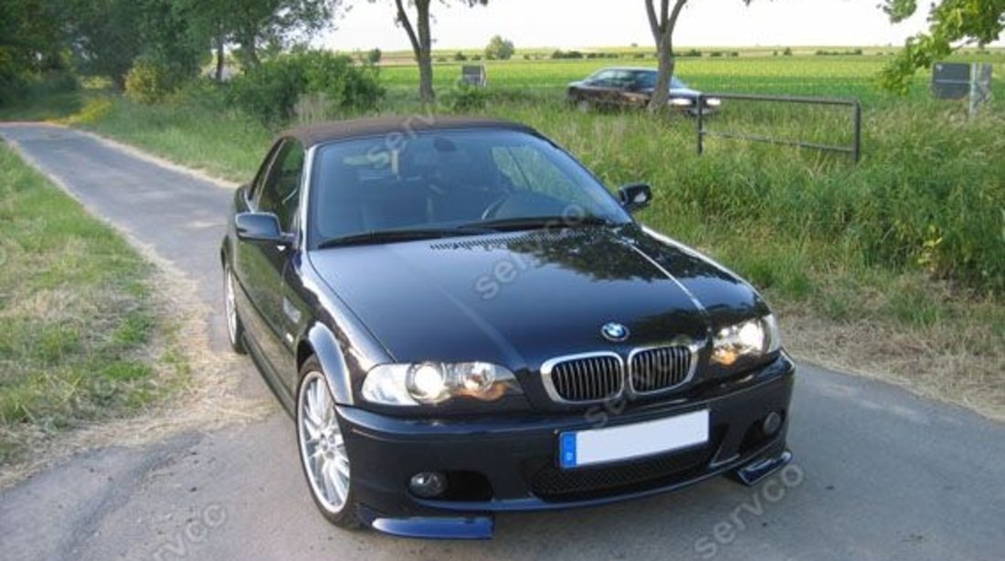 Prelungiri splittere flapsuri bara fata BMW E46 seria 3 Mpachet 1998-2005 v3