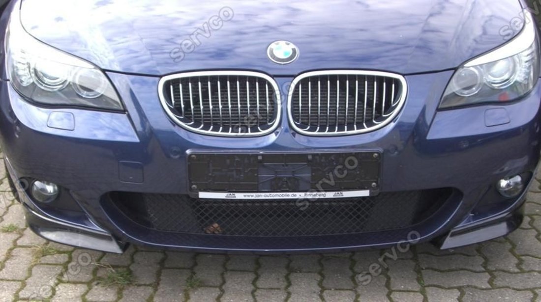 Prelungiri splittere flapsuri BMW E60 E61 CSL 2003 2004 2005 2006 2007 pt bara Mpachet v1