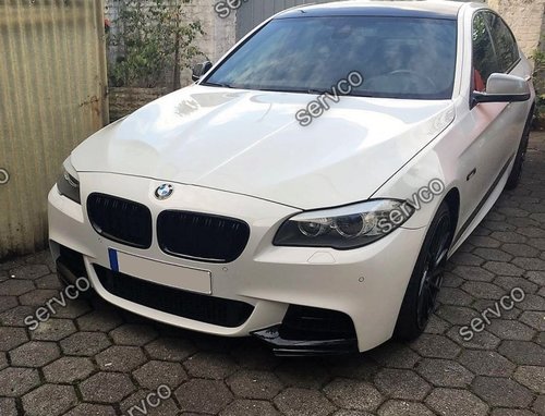 Prelungiri splittere flapsuri BMW F10 F11 2010 2011 2012 2013 2014 2015 2016 2017 pt bara Mpachet v1