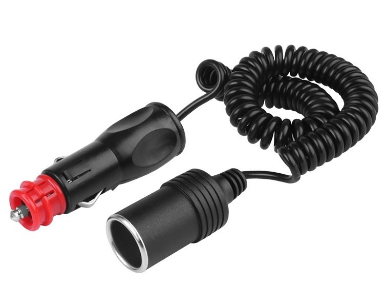 Prelungitor Extensie Priză Brichetă Hq Cu Priză Euro / Din 12V / 24V 15A 3M Carmotion 58623