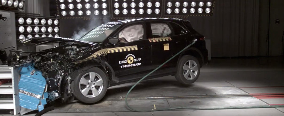 Premiera absoluta la testele Euro NCAP! E pentru prima oara cand europenii testeaza aceasta masina de lux