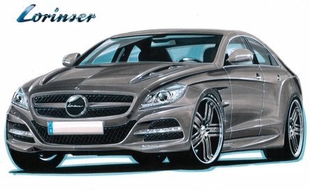 PREMIERA: Lorinser modifica noul Mercedes CLS!