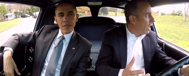 Presedintele SUA Barack Obama, invitat special in emisiunea auto a lui Jerry Seinfeld