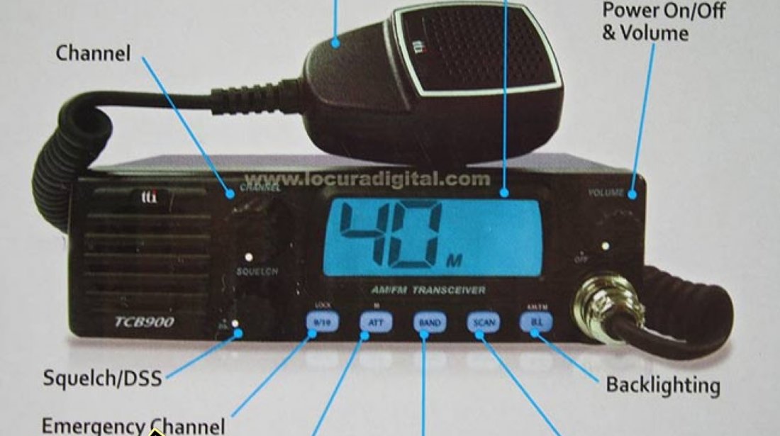 Pret Bomba Statie radio CB TTi TCB 900 Model Nou Antena Radio CB PNI ML 145 Baza Magnetica 479 lei