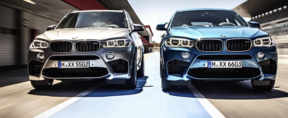 Pretul puterii: Cat costa in Romania noile BMW X5 si X6 M