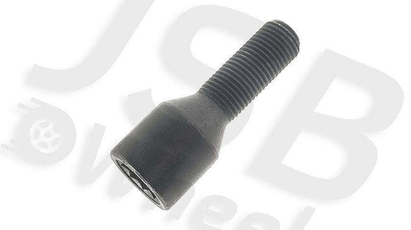 Prezoane janta cap imbus noi negre M12x1.25 Fiat, Peugeot, Citroen