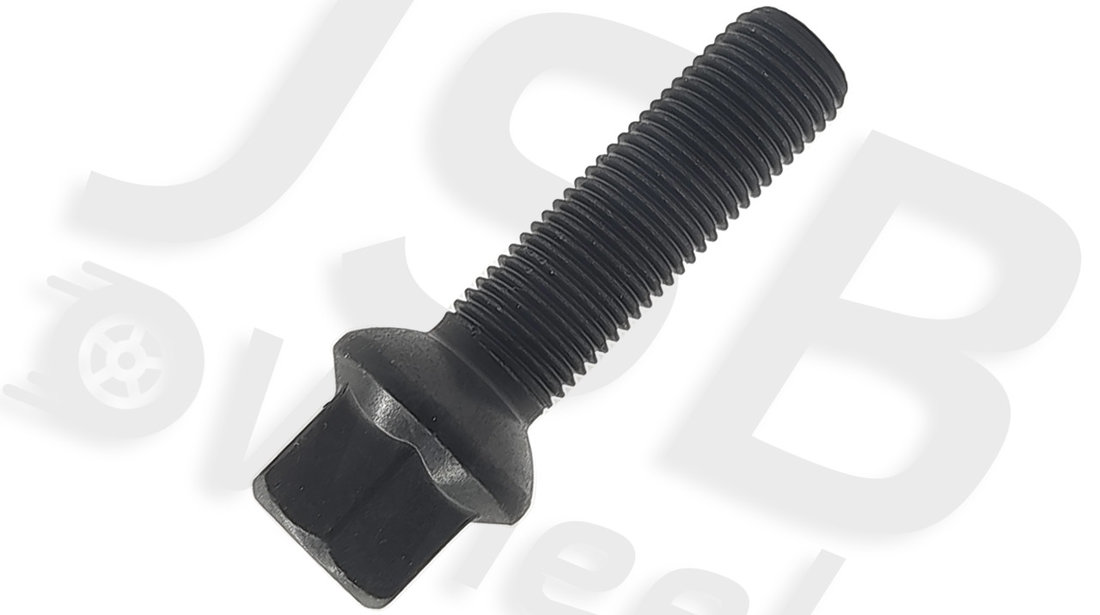 Prezoane negre noi jante aliaj M14x1.5 45 mm Mercedes