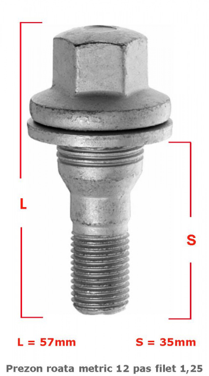 PREZON ROATA METRIC 12 PAS FILET 1,25 35MM – COD P122535R