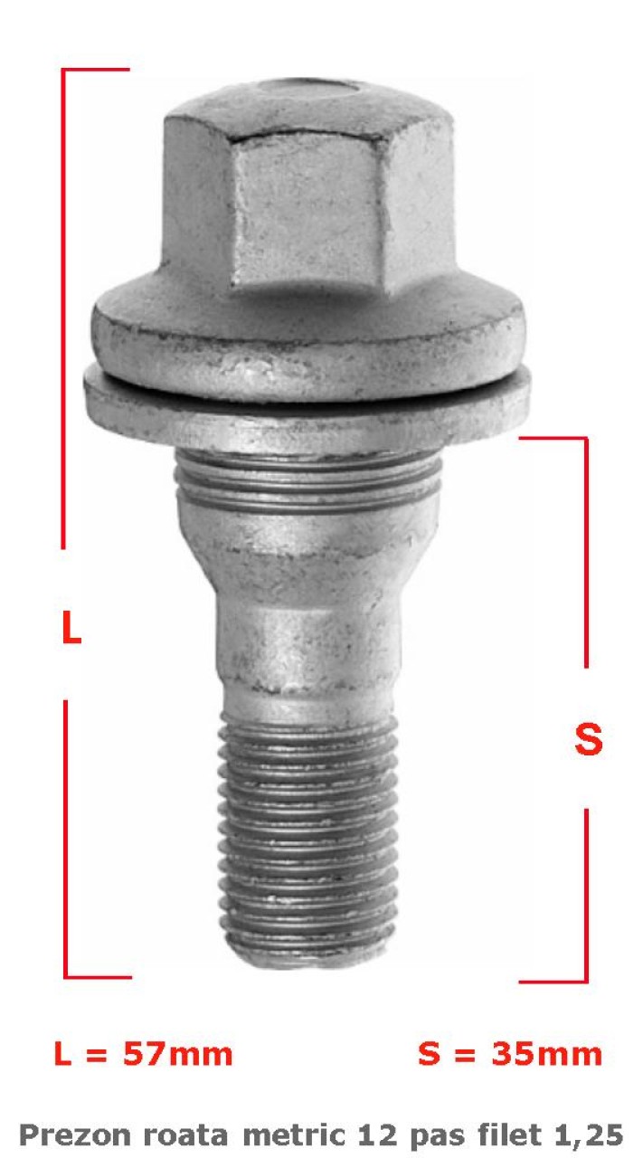 PREZON ROATA METRIC 12 PAS FILET 1,25 35MM