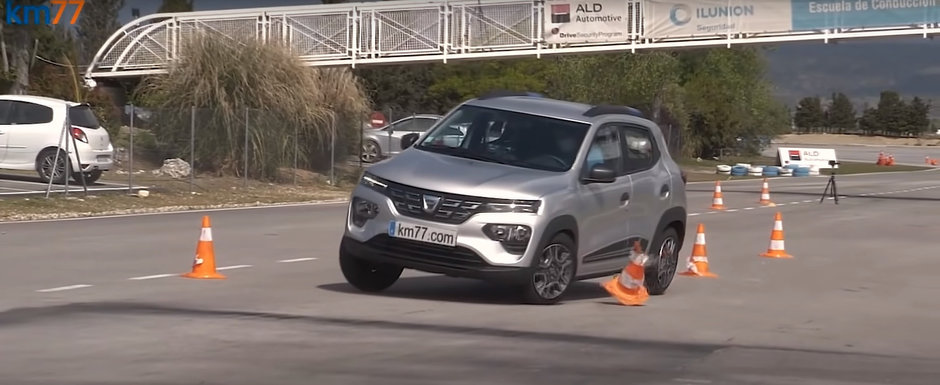 Prima Dacie electrica din istorie a debutat oficial. Cum s-a descurcat la testul elanului masina de 44 CP Prima Dacie electrica din istorie a debutat oficial. Cum s-a descurcat la testul elanului masina de 44 CP