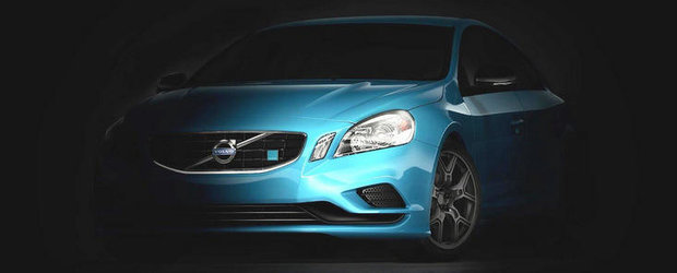 Prima imagine teaser a lui Volvo S60 Polestar