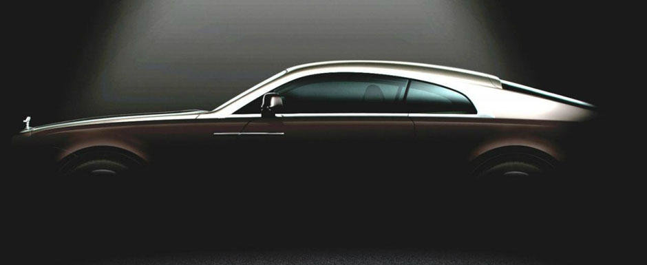 Prima imagine teaser cu Rolls-Royce Wraith
