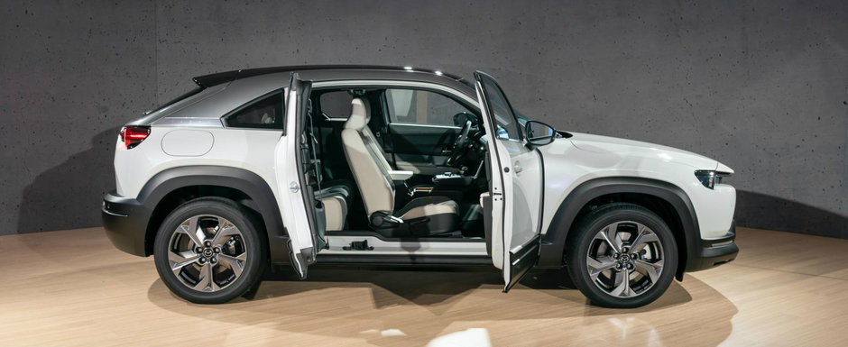 Prima masina electrica de la Mazda. Cum arata in realitate Prima masina electrica de la Mazda. Cum arata in realitate