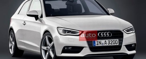 Prima poza oficiala cu Audi A3 2013